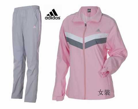 survetement adidas femme rose